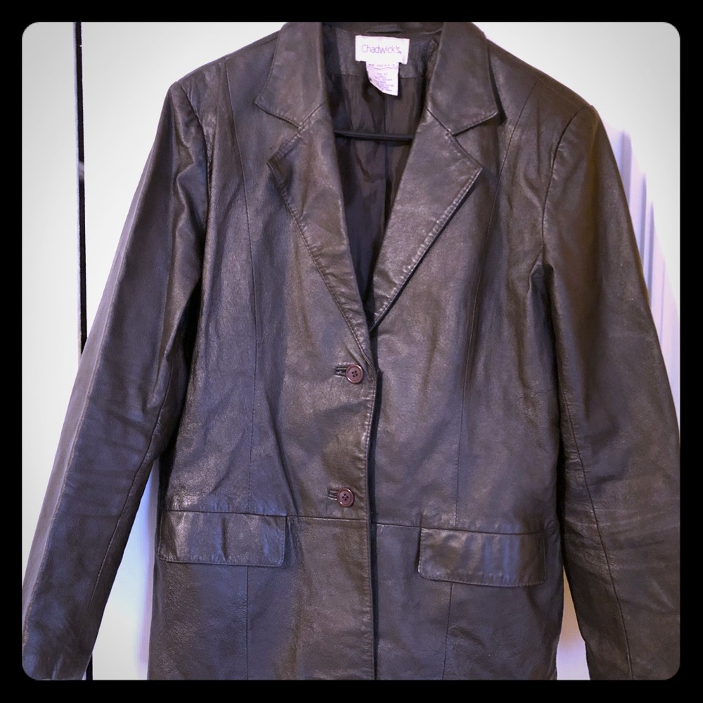 Genuine leather jacket